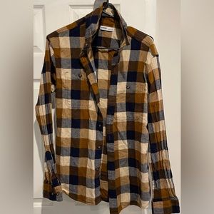 Sonoma long sleeve fall/winter shirt plaid